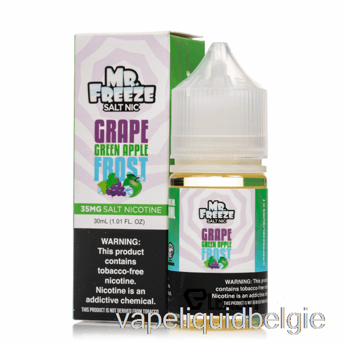 Vape Smaken Druif Groene Appel Frost - Mr Vrieszouten - 30ml 35mg